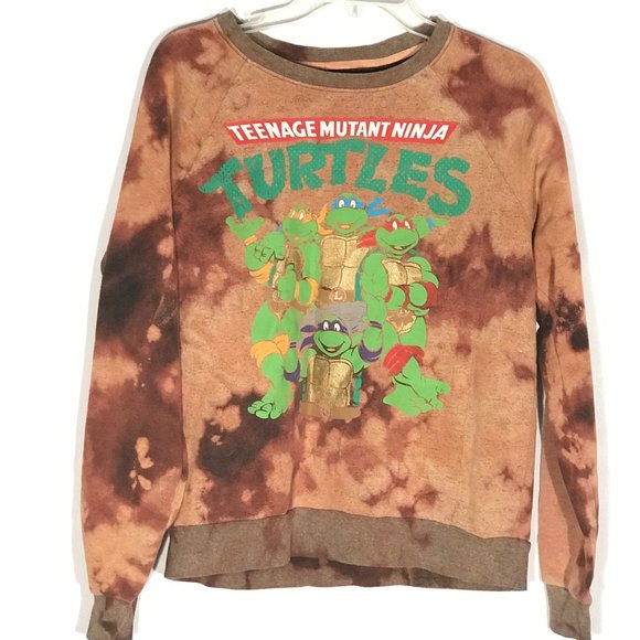 Teenage Mutant Ninja Turtles Tops - TEENAGE NINJA MUTANT Turtles Sweatshirt Grunge
